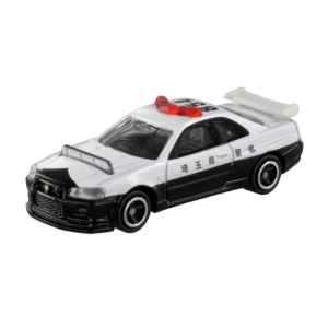 NISSAN SKYLINE GT-R (BNR34) POLICE CAR Tomica Básico